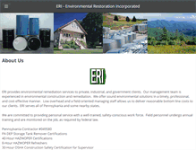 Tablet Screenshot of envresinc.com